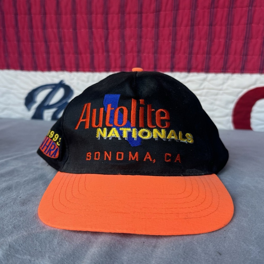 NHRA‎ Autolite Nationals 1993 Snapback Hat Winston Drag Racing Sonoma
